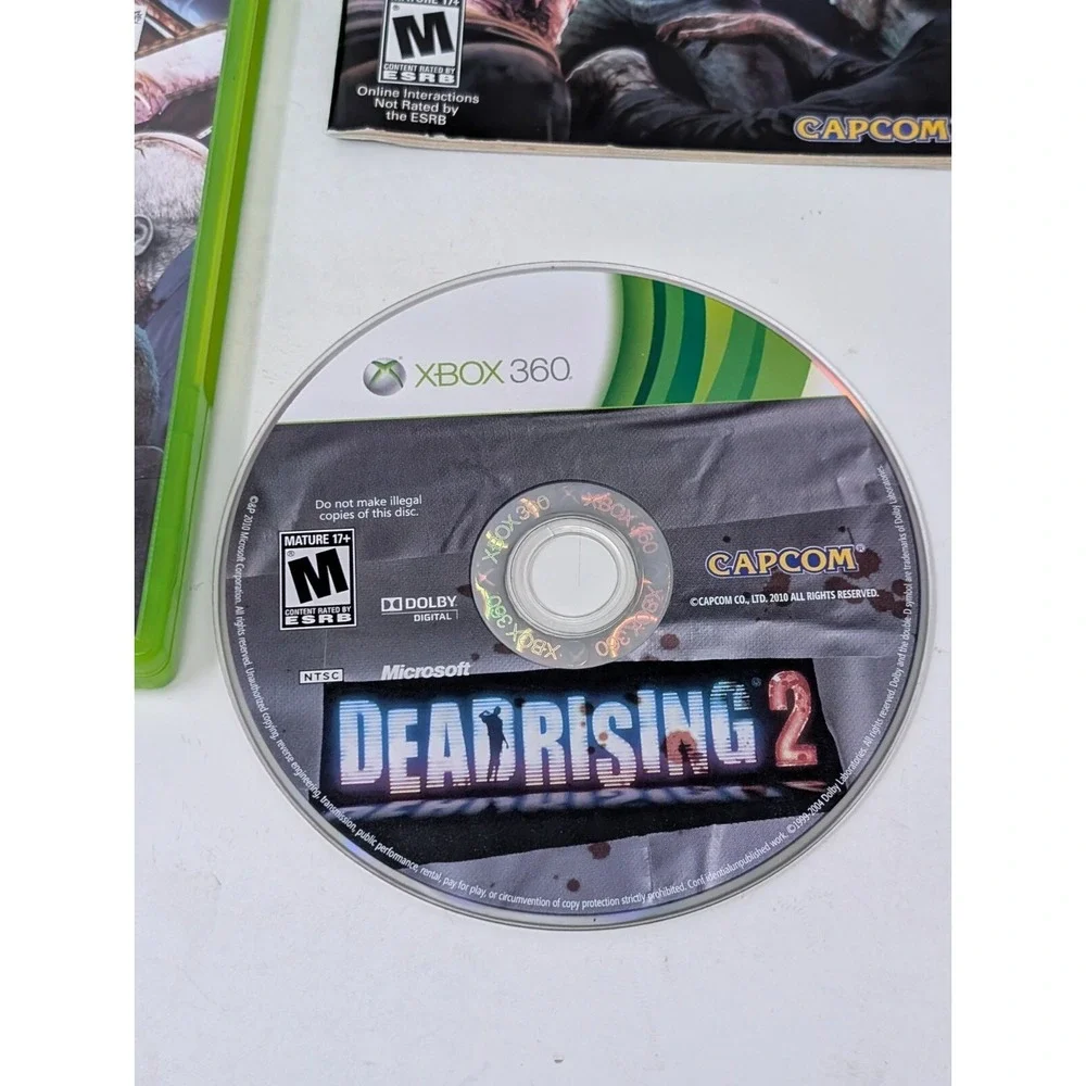 Dead Rising 2 Microsoft Xbox 360 2010 TESTED‎ Complete CIB